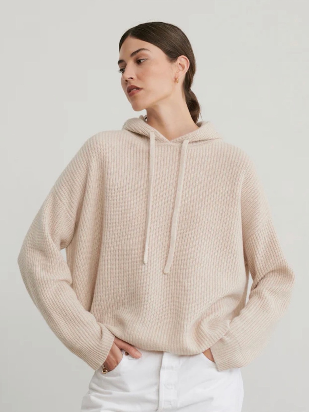 Jenni Kayne Cashmere Fisherman Hoodie